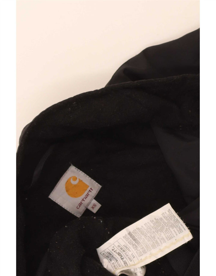 Carhartt Herre Bomber Jacket UK 34 XS Sort Nylon