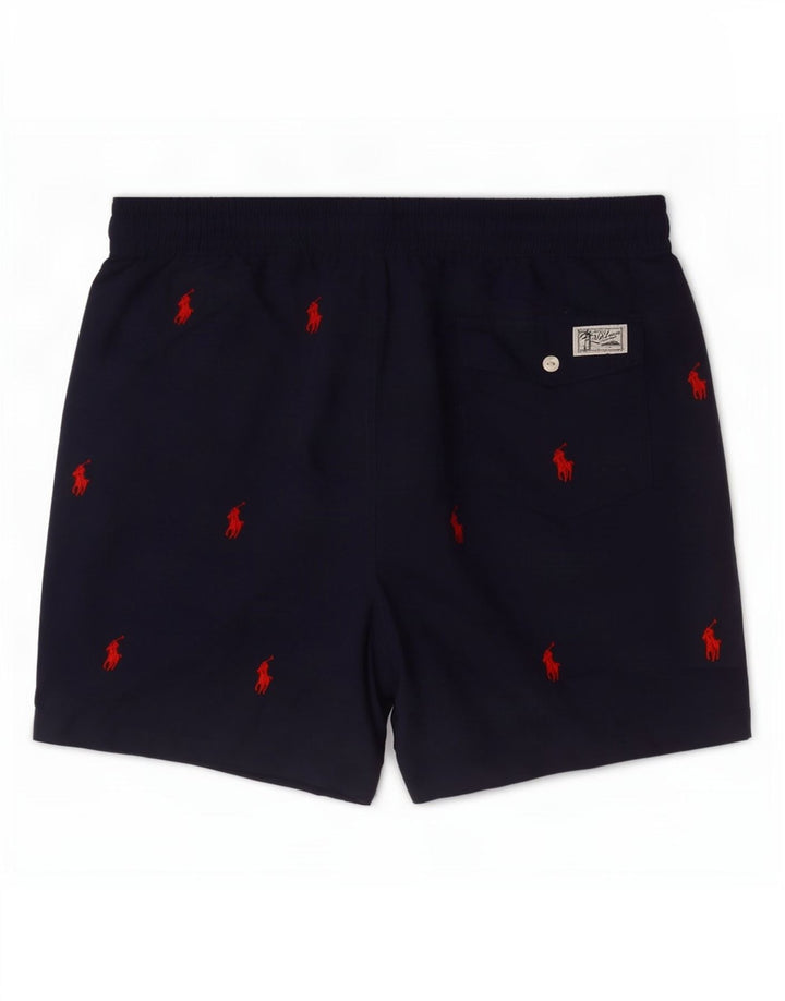 Polo Ralph Lauren Herre grafiske svømmeshorts Medium marineblå nylon