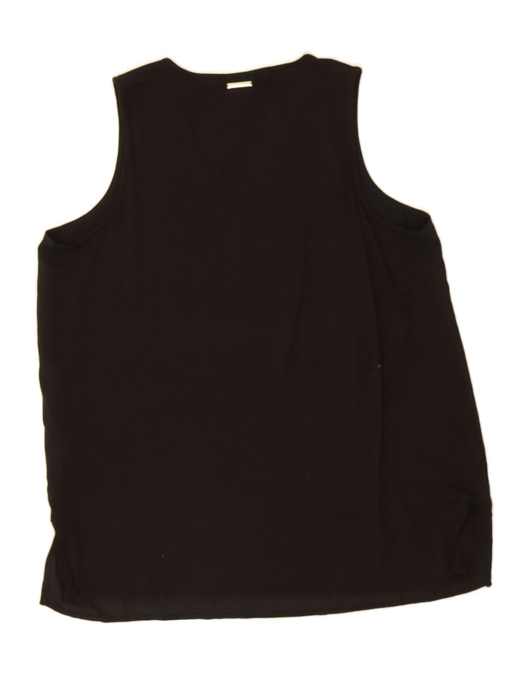MICHAEL KORS Womens Vest Top UK 18 XL Black Polyester Vintage Michael Kors and Second-Hand Michael Kors from Messina Hembry 