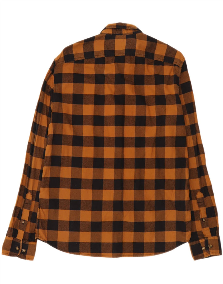 Timberland Herre Slim Fit Flanellskjorte Medium Brun Ternet Bomuld
