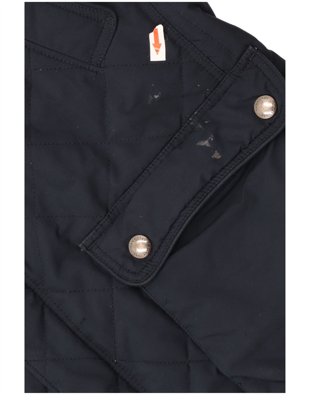 Gant Herre quiltet jakke UK 40 Large Navy Blue Polyester