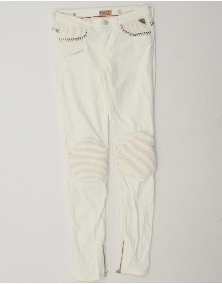 REPLAY Womens Skinny Jeans W26 L30 White Cotton Vintage Replay and Second-Hand Replay from Messina Hembry 