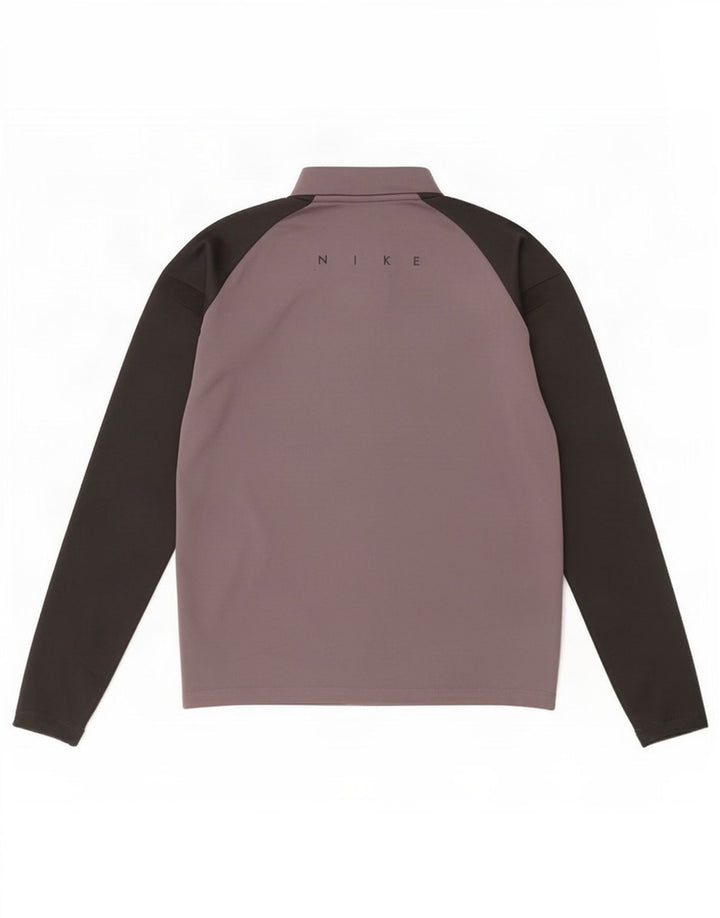Nike Boys Dri Fit Pullover træningsdragt top 12-13 år stor grå farveblok
