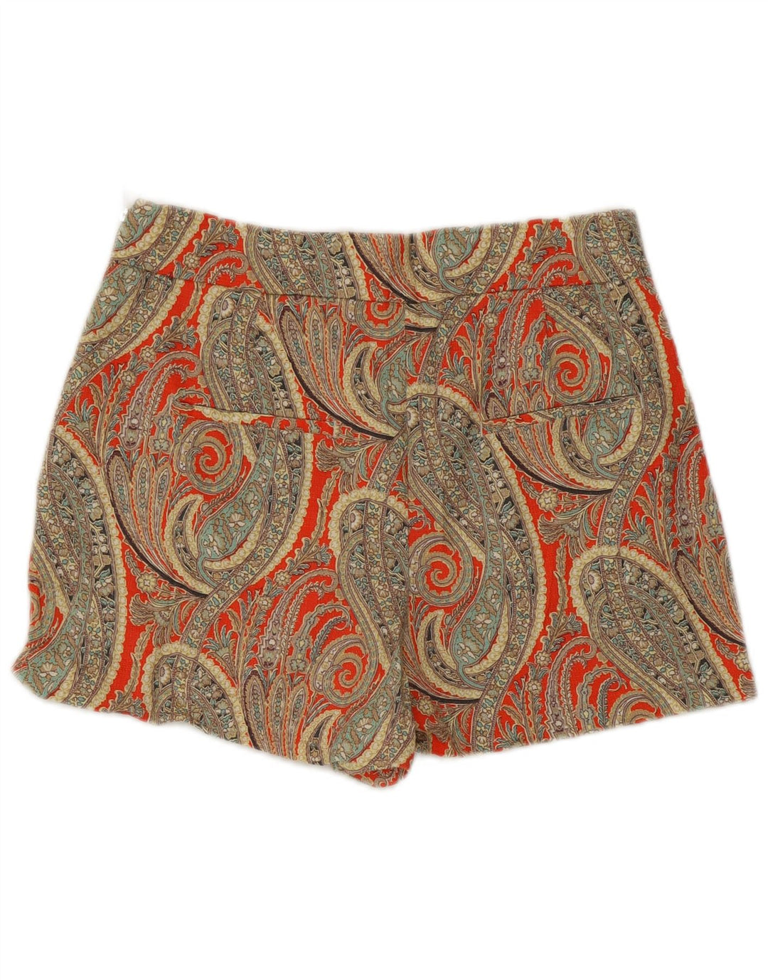 ZARA Dameshorts Medium W28 Flerfarvet Paisley Bomuld