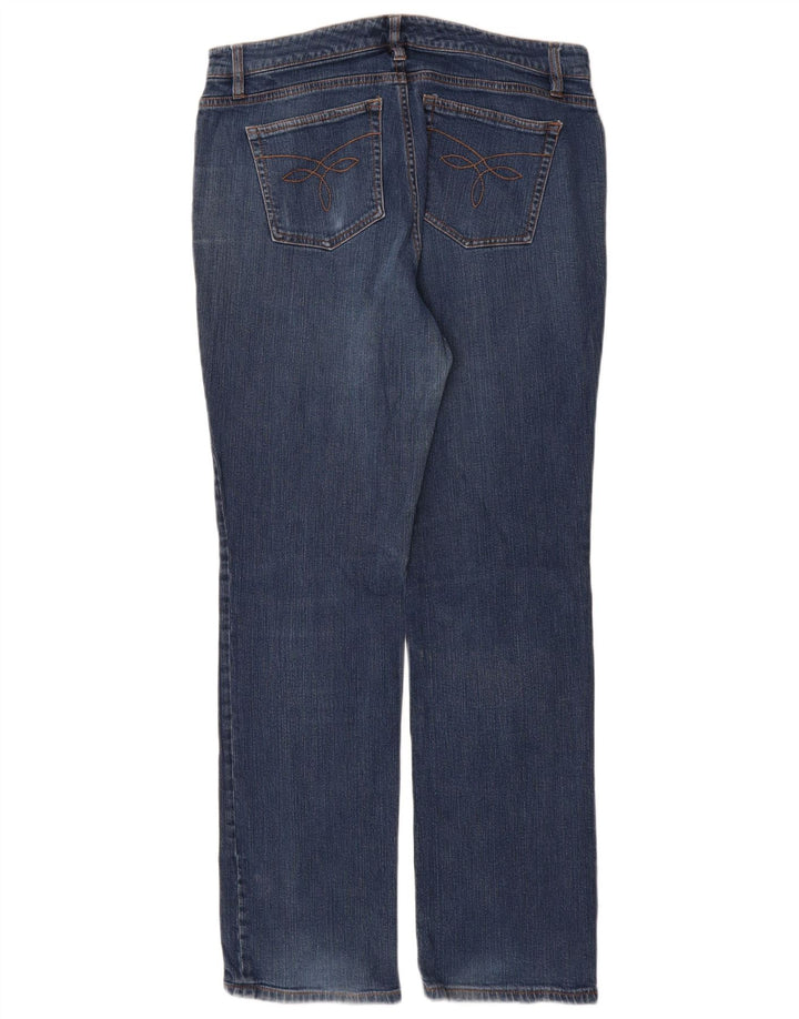 CHAPS Lige jeans til kvinder US 10 Large W30 L31 Blå Bomuld