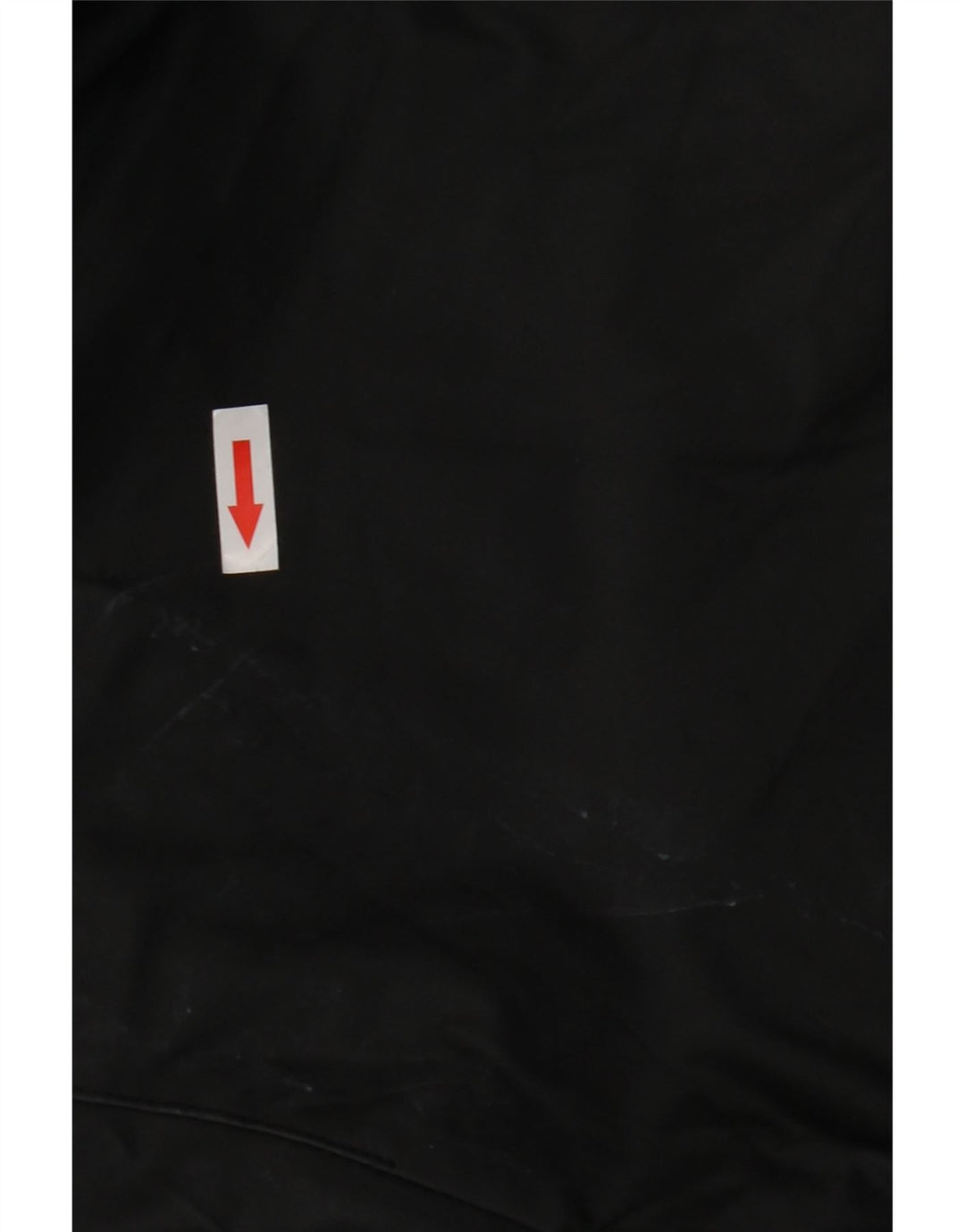 Zara Regnjakke med hætte til mænd UK 42 XL Sort Polyester