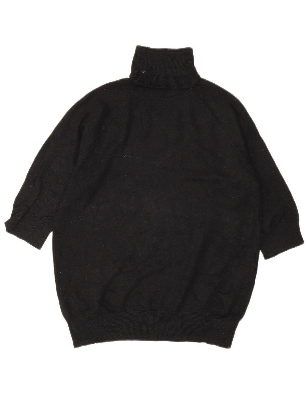 Zara Dame Rullehals Sweater UK 14 Medium Sort
