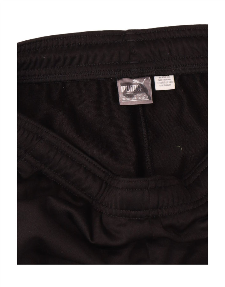 PUMA Boys Tracksuit Trousers 13-14 Years  Black