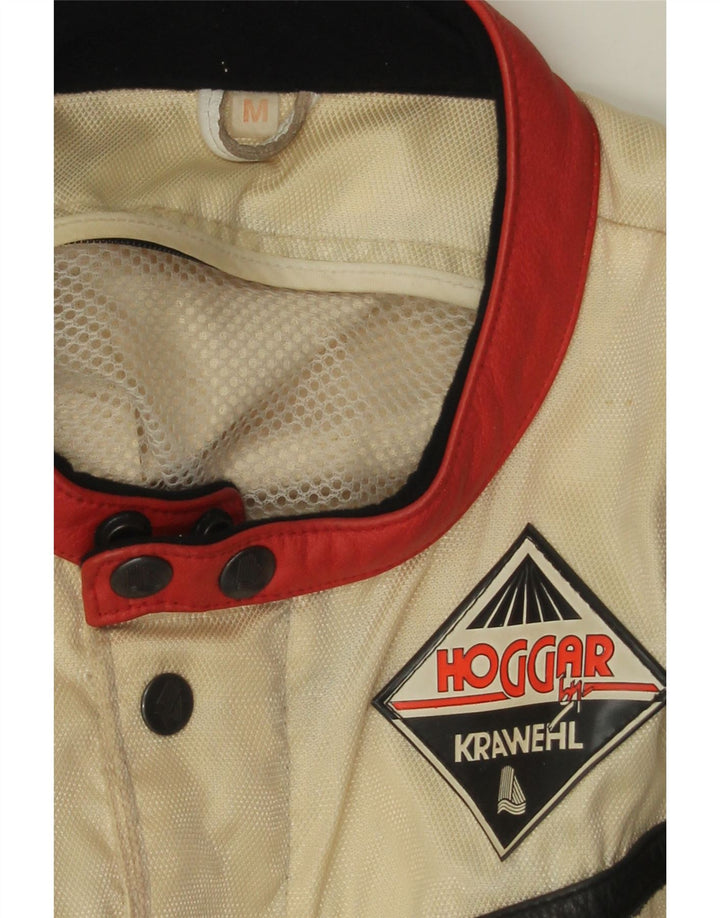 Krawehl Racerjakke til mænd UK 38 Medium Sort Colourblock