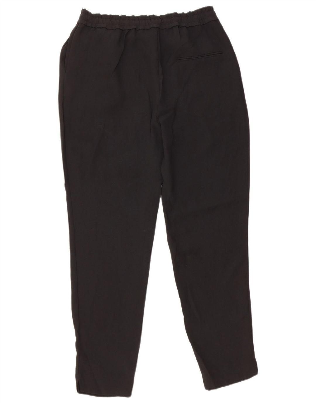 ZARA Slim Chino-bukser til kvinder Small W26 L26 Sort polyester