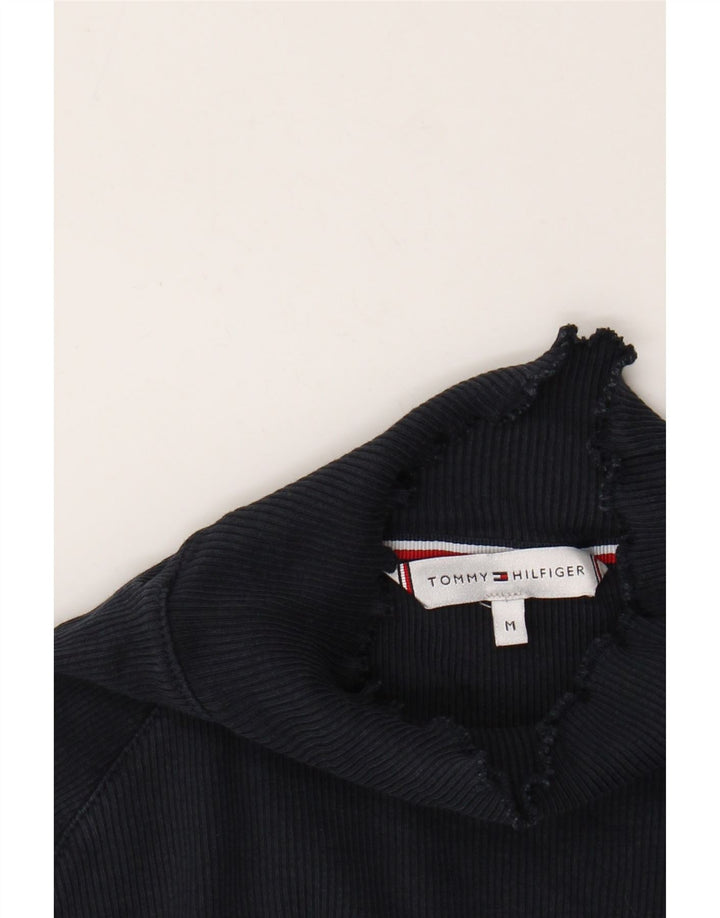TOMMY HILFIGER Dame Top Langærmet UK 12 Medium Navy Blue