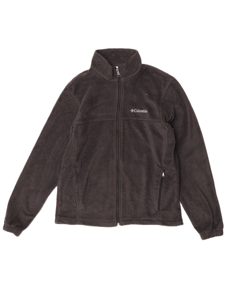 Columbia Herre Fleecejakke UK 38 Medium Sort Polyester
