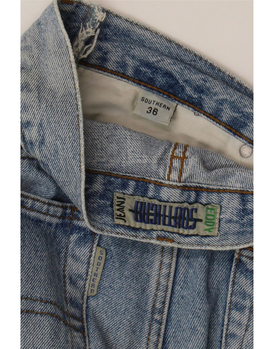 Southern Herre denimshorts W36 Large Blue Cotton