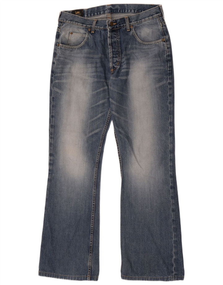 Lee Herre Denver Bootcut Jeans W36 L33 Blå Bomuld