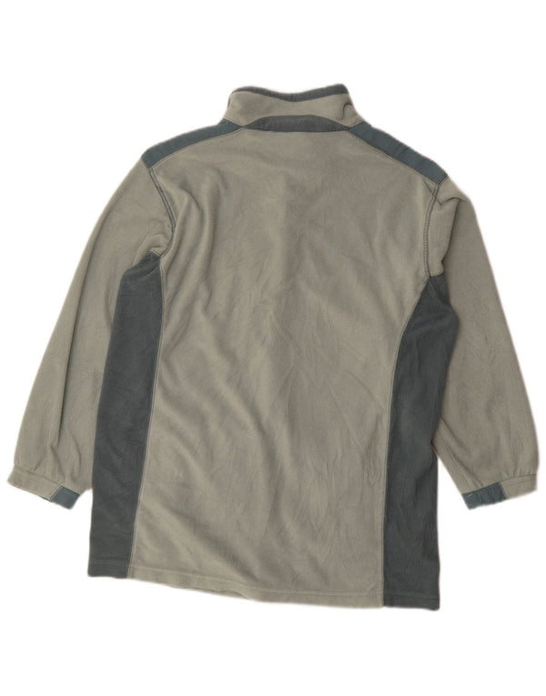 Columbia Dame Fleecejakke UK 14 Medium Grøn Colourblock