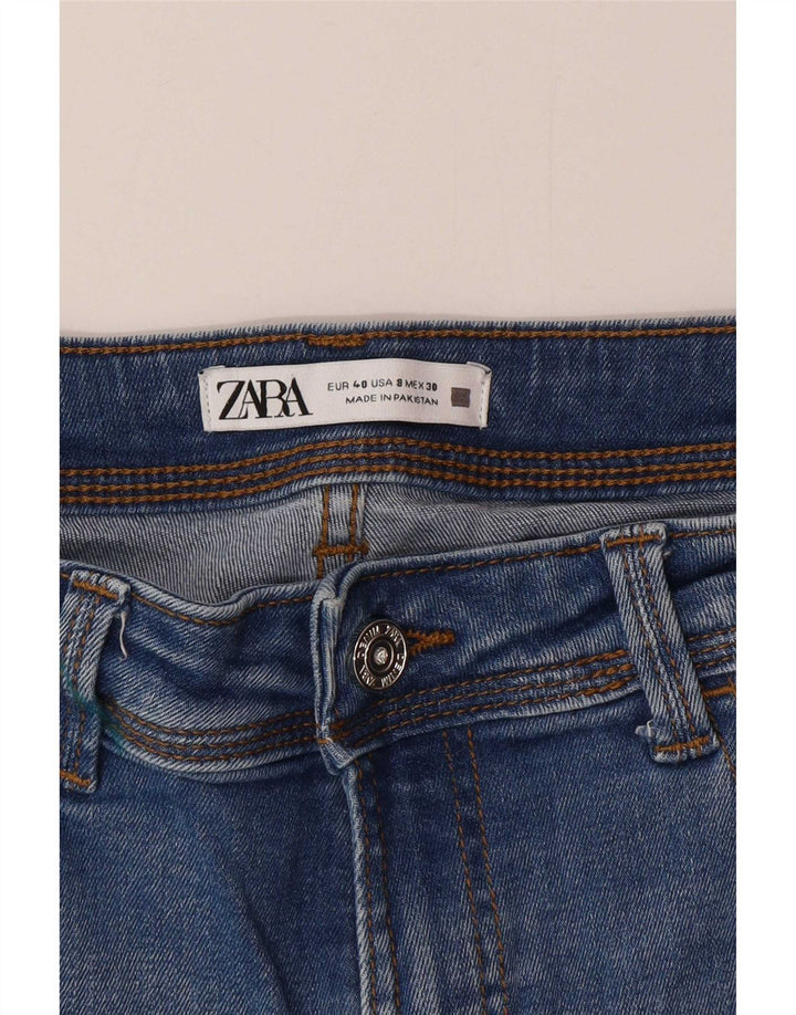 Zara Dame Skinny Jeans EU 40 Medium W30 L28 Blå