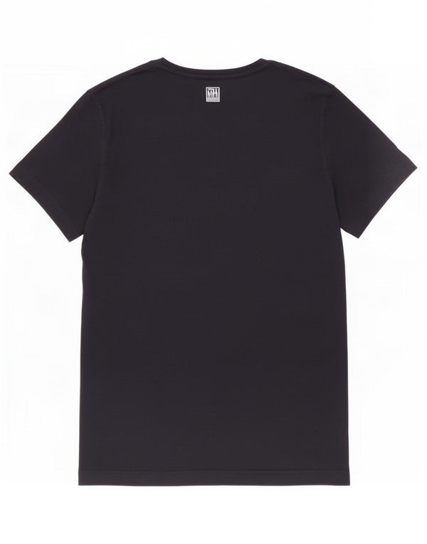 Tommy Hilfiger Mens Graphic T-Shirt Top Small Navy Blue Cotton