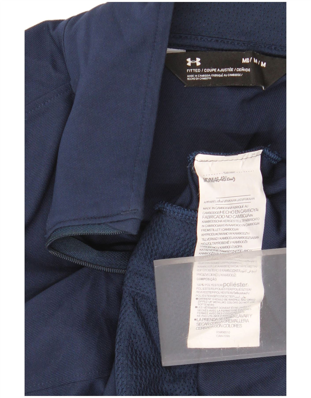 Under Armour Herre træningsdragt Topjakke Medium Navy Blue Colourblock
