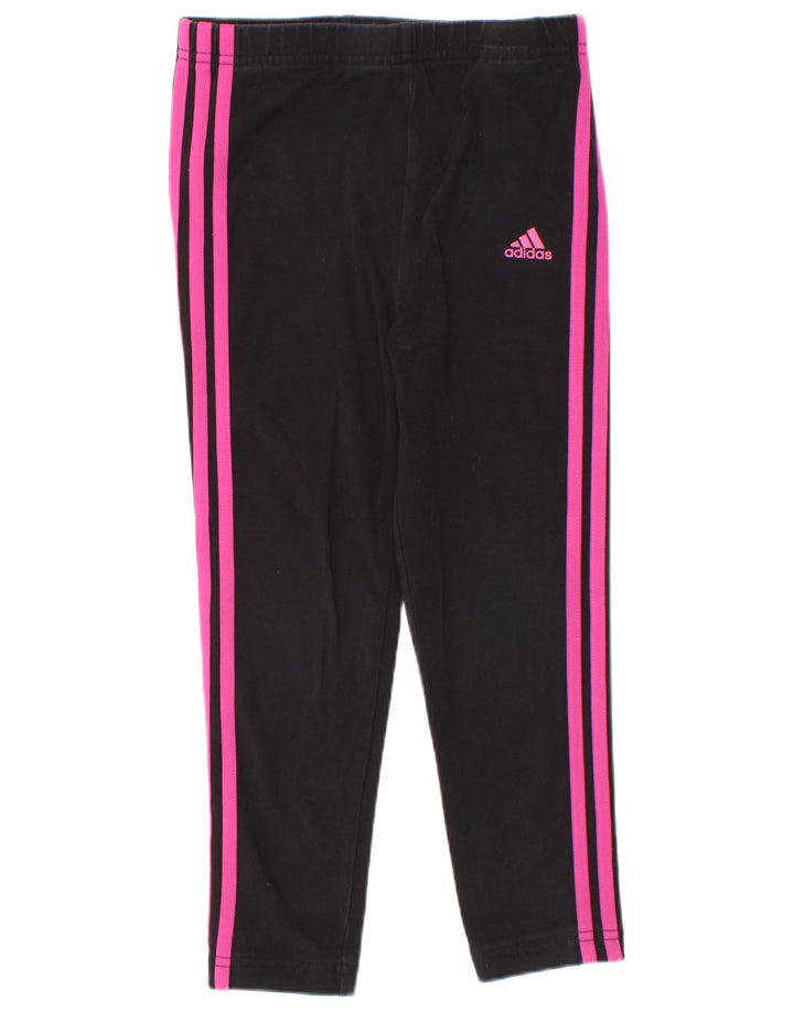 Adidas pigeleggings 3-4 år sort bomuld