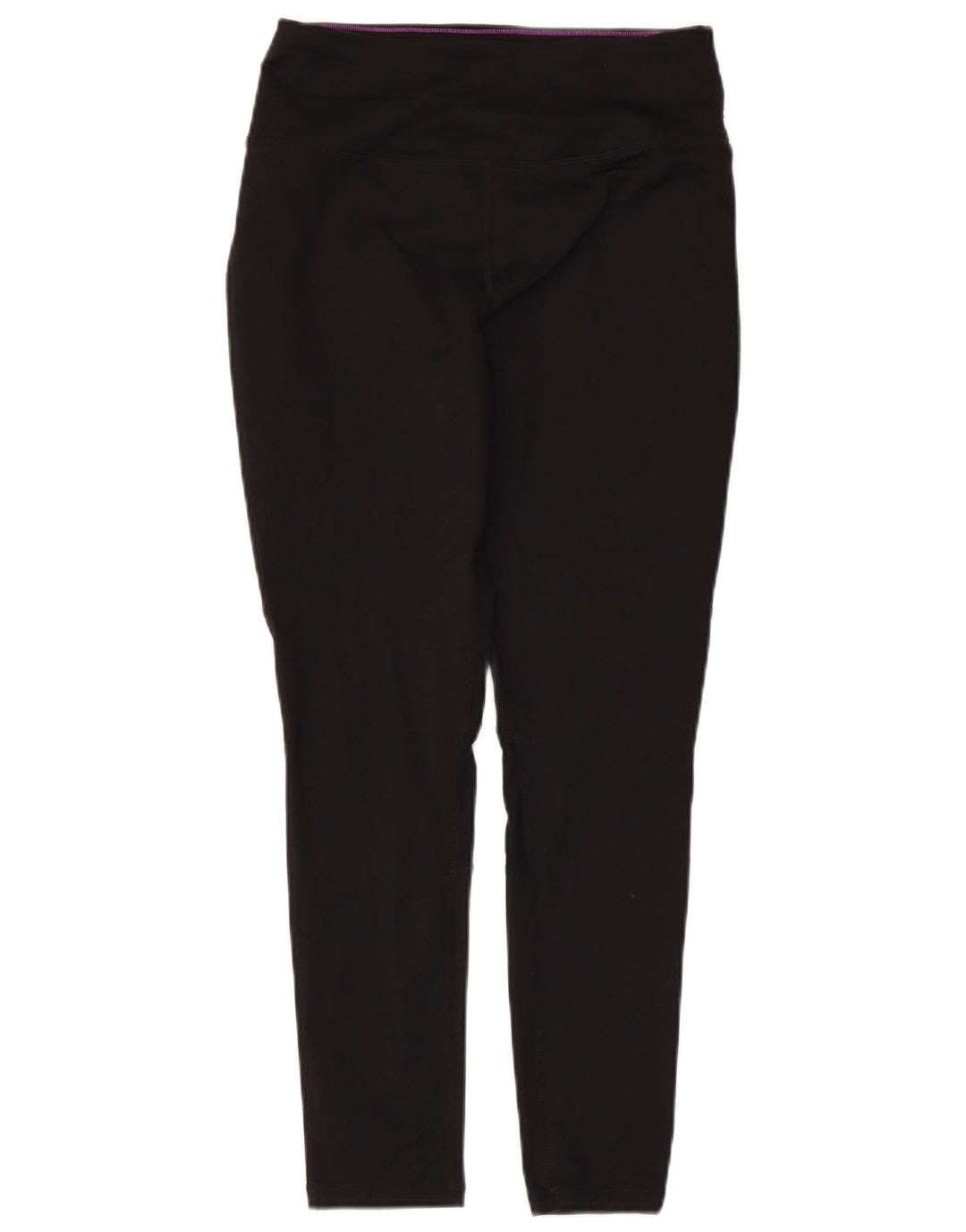 Calvin Klein Dame Leggings UK 12 Medium Sort Nylon