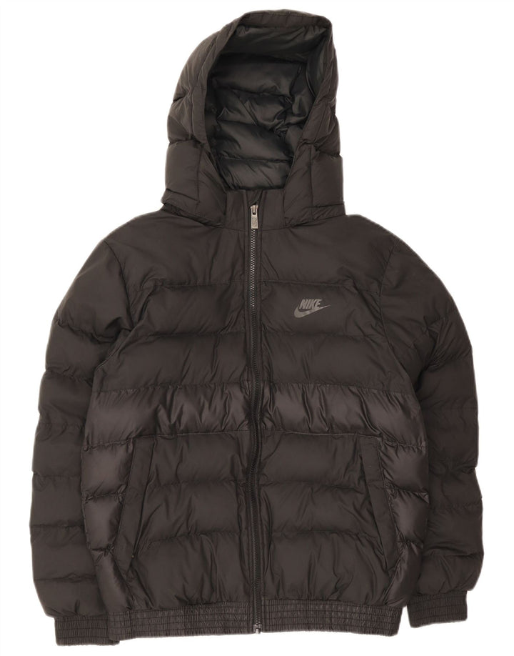 Nike hættejakke til drenge 13-14 år XL Sort Colourblock Polyester