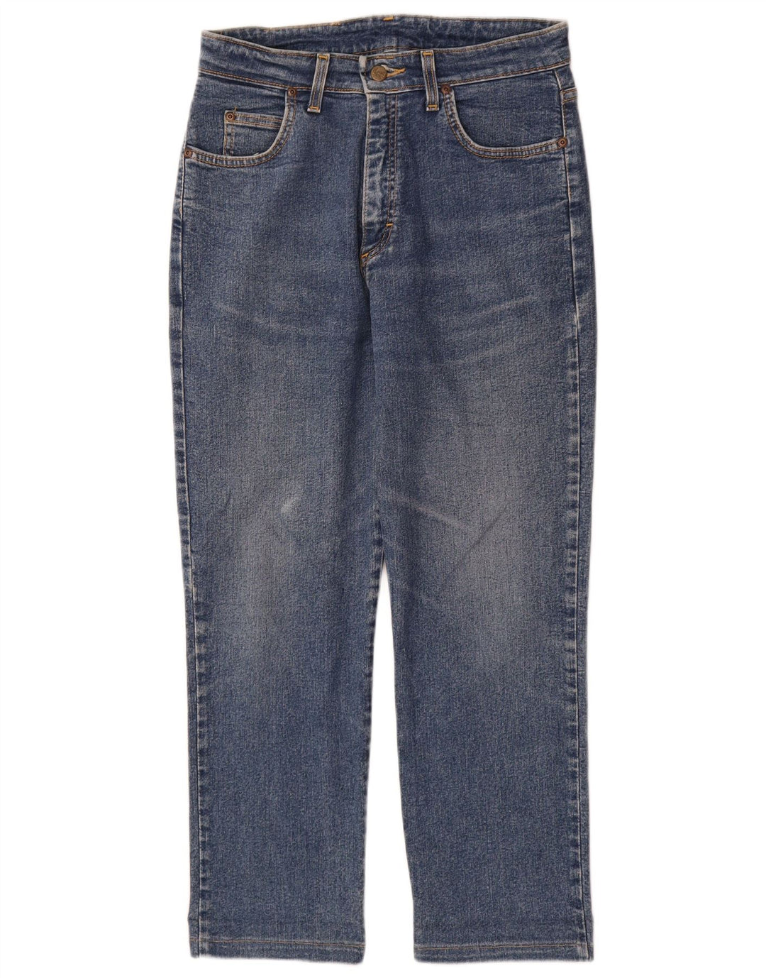 Lee Dame Dallas Straight Jeans W31 L28 Blå Bomuld