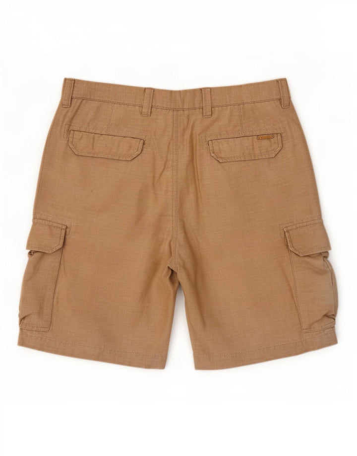 Massimo Dutti Herre Cargo Shorts EU 38 Small W30 Beige Bomuld
