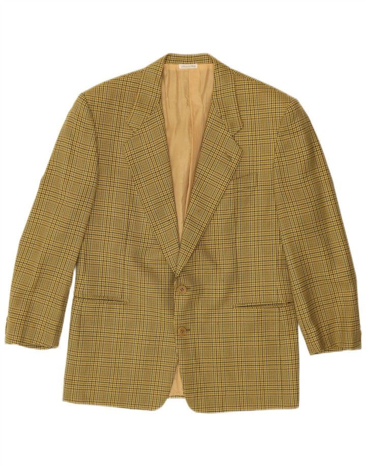 Pal Zileri Herre 2-knaps blazerjakke IT 50 Large Green Houndstooth