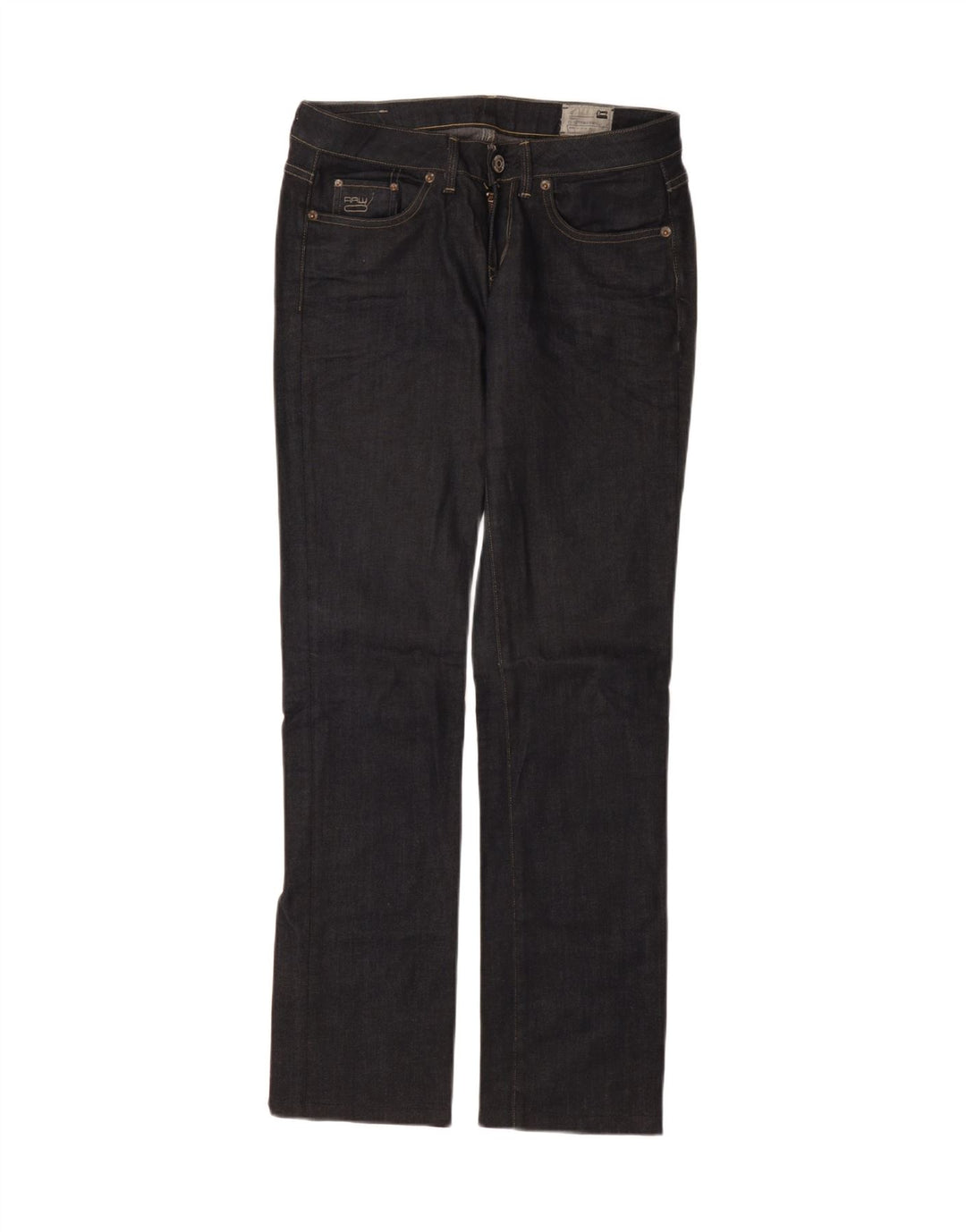 G-STAR Womens 3301 Slim Jeans W30 L32 Navy Blue Vintage G-Star and Second-Hand G-Star from Messina Hembry 