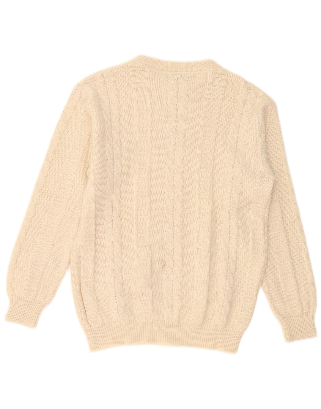 Pierre Cardin Herre Boat Neck Jumper Sweater Stor Beige