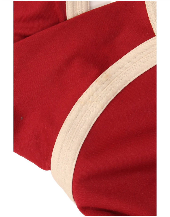 PUMA Herre Top Langærmet Lille Rød Colourblock Polyester