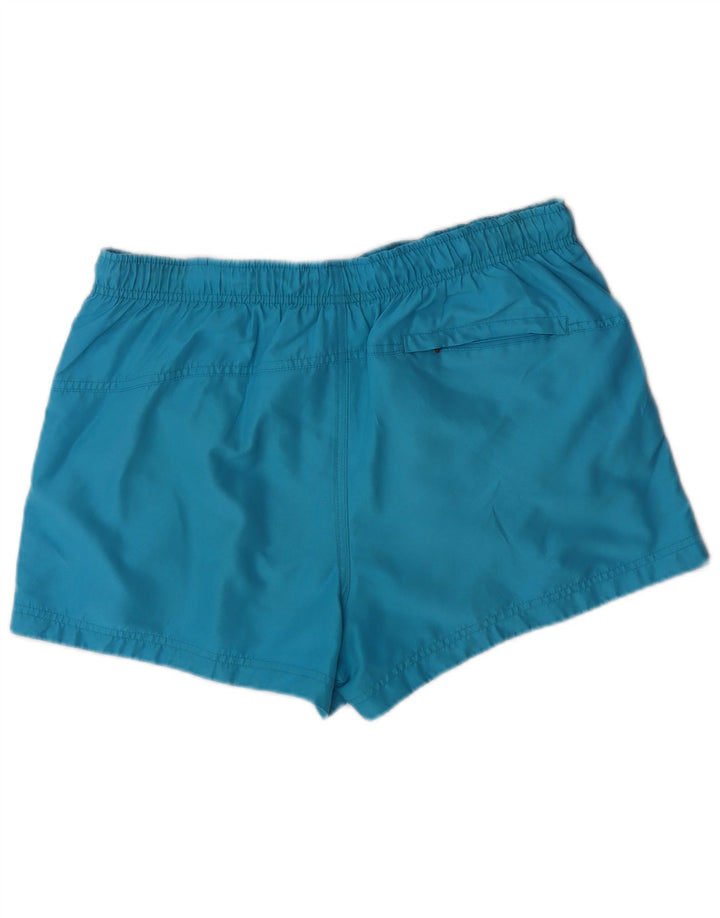 CALVIN KLEIN Grafiske badeshorts til mænd store blå polyester