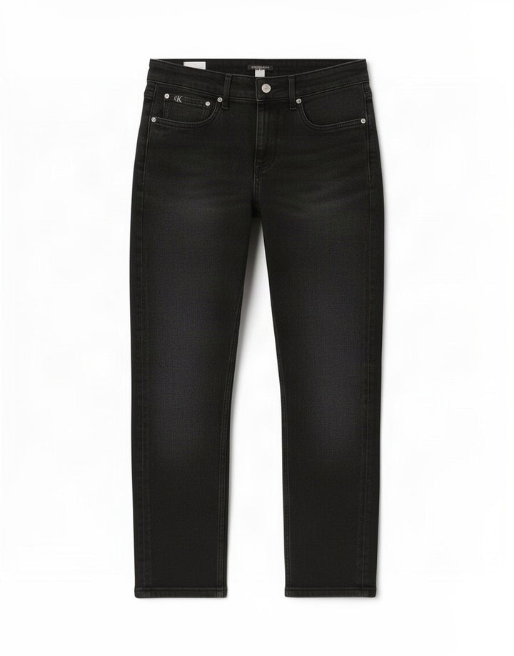 Calvin Klein Herre Cropped Slim Jeans W31 L26 Grå