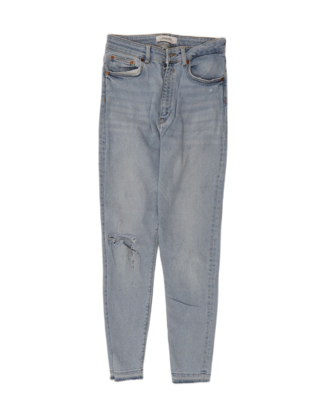 ZARA Womens Skinny Jeans EU 40 Medium W30 L26 Blue Cotton Vintage Zara and Second-Hand Zara from Messina Hembry 