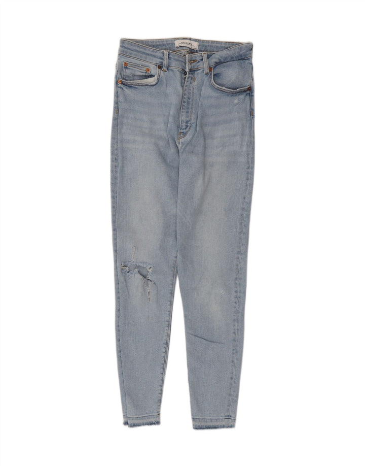 ZARA Womens Skinny Jeans EU 40 Medium W30 L26 Blue Cotton Vintage Zara and Second-Hand Zara from Messina Hembry 