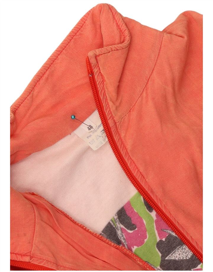 Vintage hel træningsdragt til mænd IT 48 Medium Orange Polyester