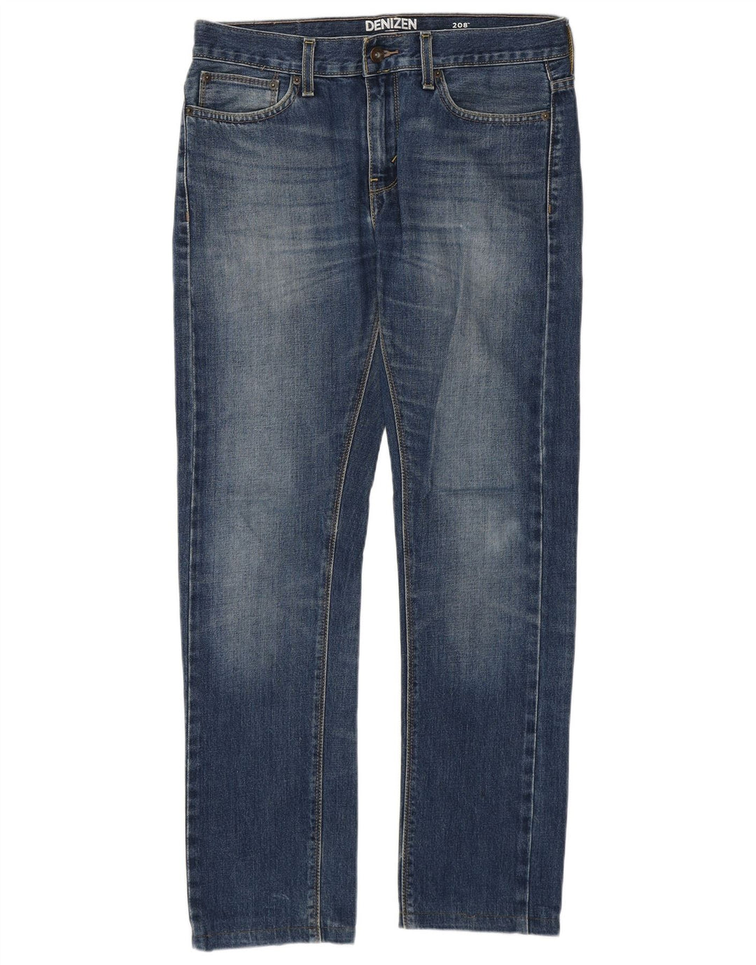 Levi's Straight Jeans til mænd W32 L30 blå bomuld