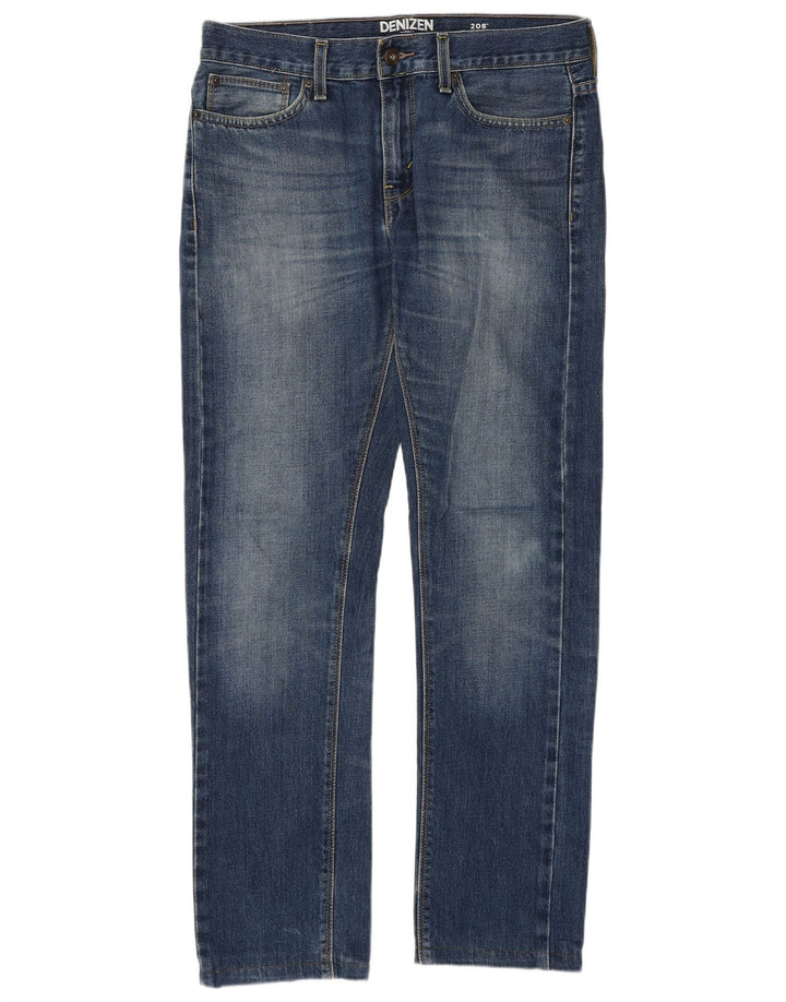 Levi's Straight Jeans til mænd W32 L30 blå bomuld