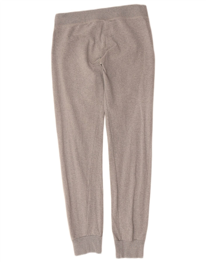 CONVERSE Womens Tracksuit Trousers Joggers UK 10 Small Grey Cotton