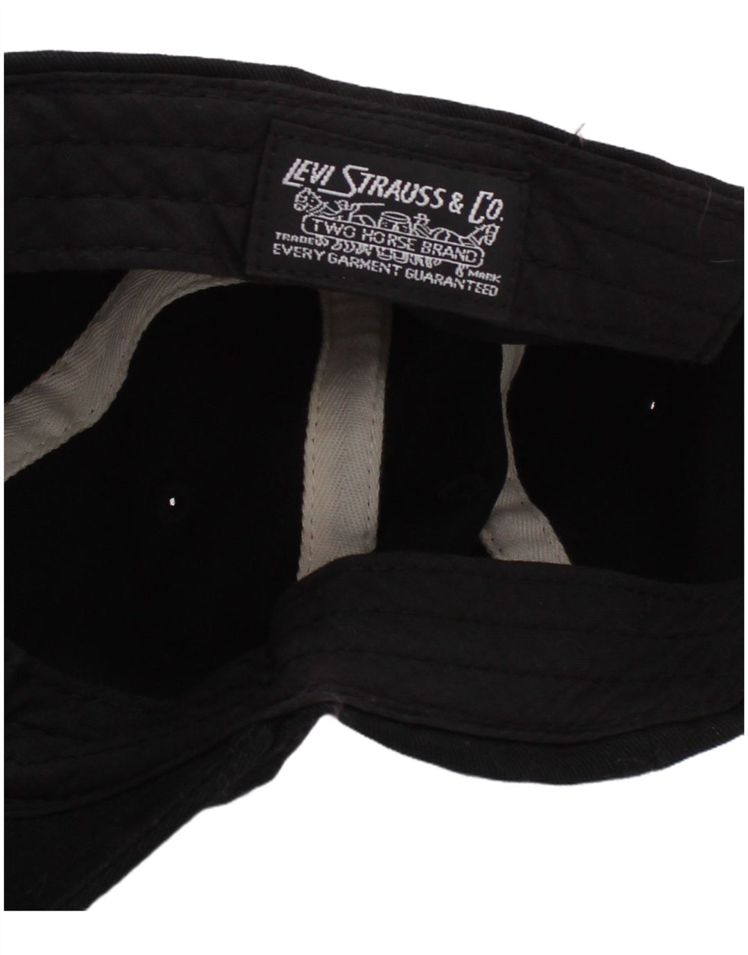 LEVI'S Womens Baseball Cap One Size Black Classic