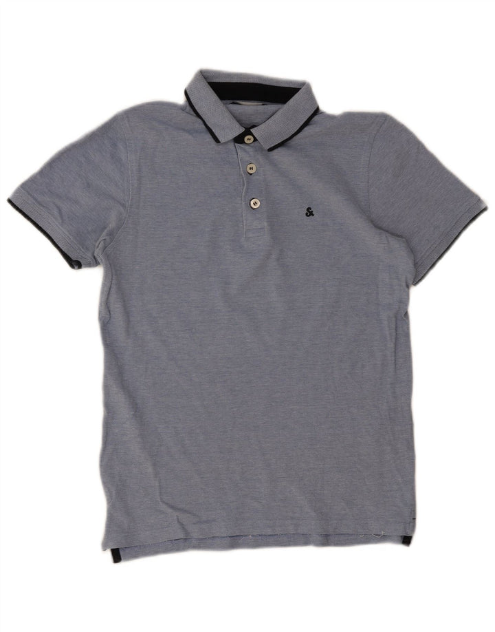 Jack & Jones herre poloskjorte lille blå bomuld