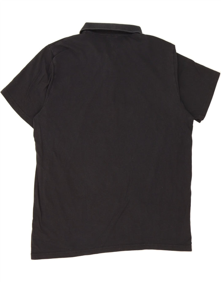 PUMA Mens Polo Shirt XL Black Vintage Puma and Second-Hand Puma from Messina Hembry 