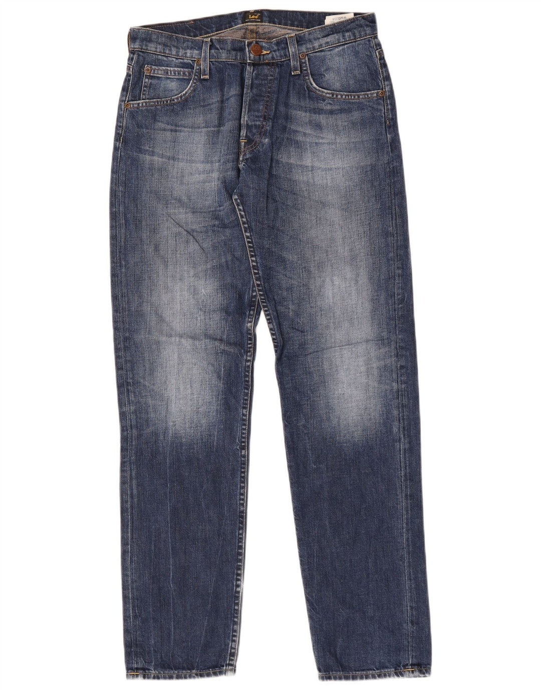 Lee Herre Chase Tapered Jeans W29 L31 Blå Bomuld