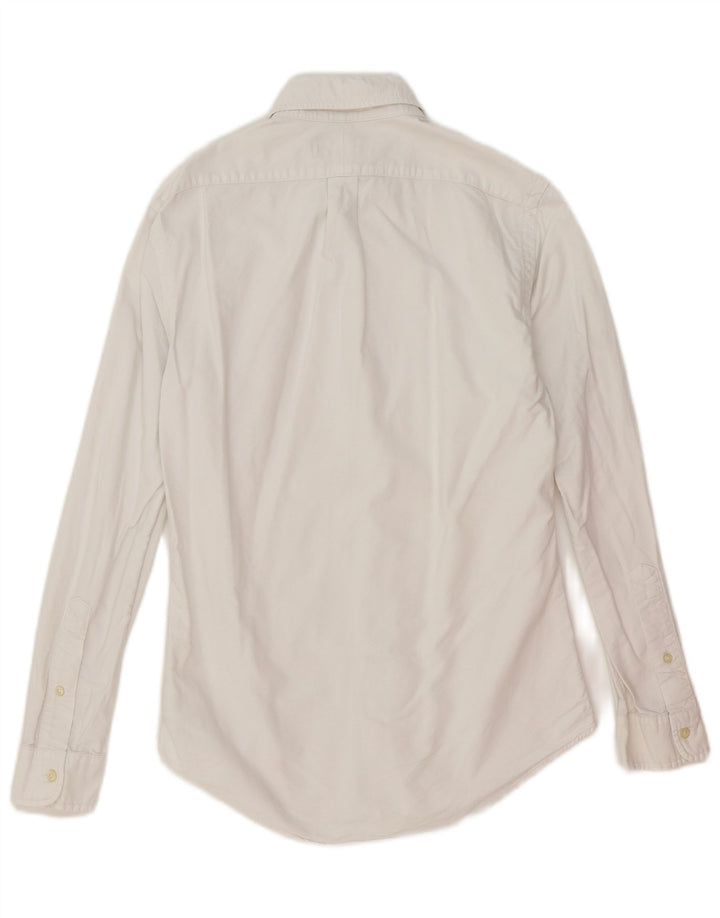 Ralph Lauren Herre Slim Fit skjorte lille hvid bomuld