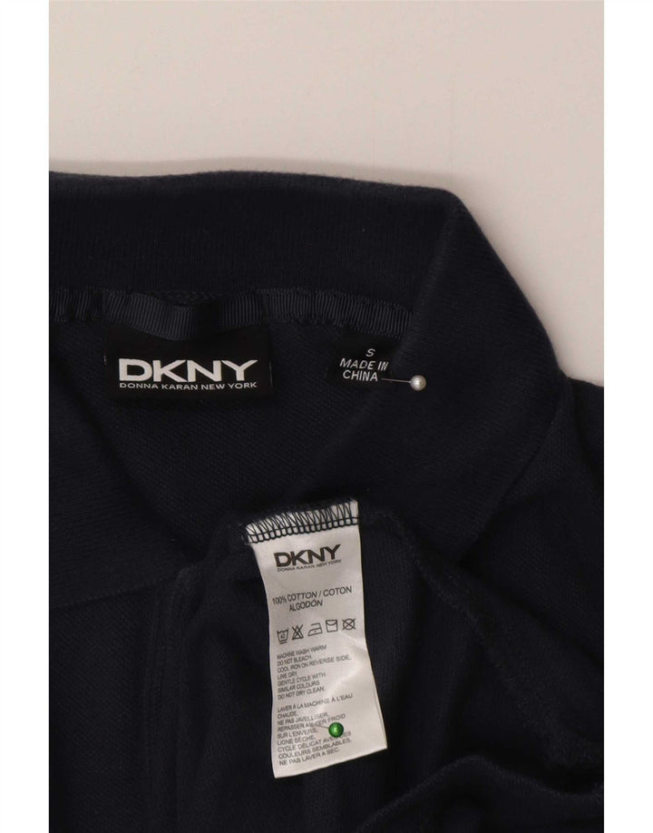 Dkny Herre Grafisk Polo Shirt Lille Marineblå Bomuld