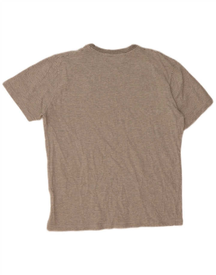 Converse Herre T-Shirt Top XL Grå nålestribet bomuld