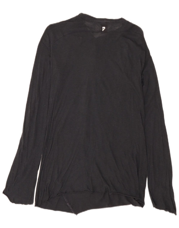 Dondup Dame Top Langærmet UK 10 Small Navy Blue