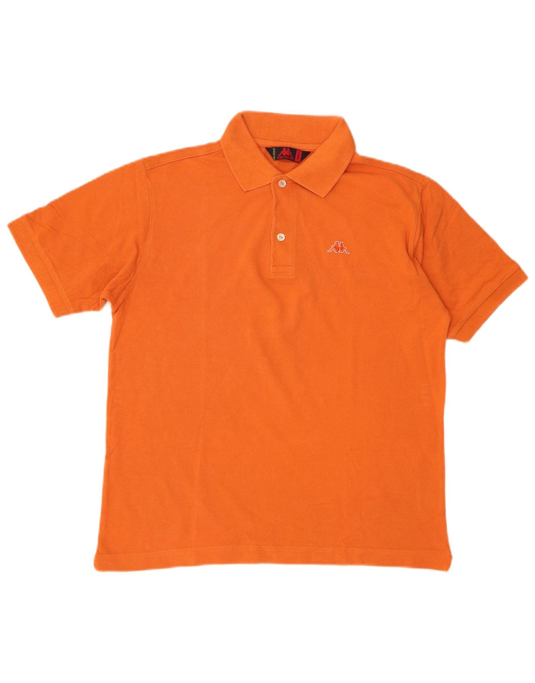 Kappa herre poloskjorte lille orange bomuld