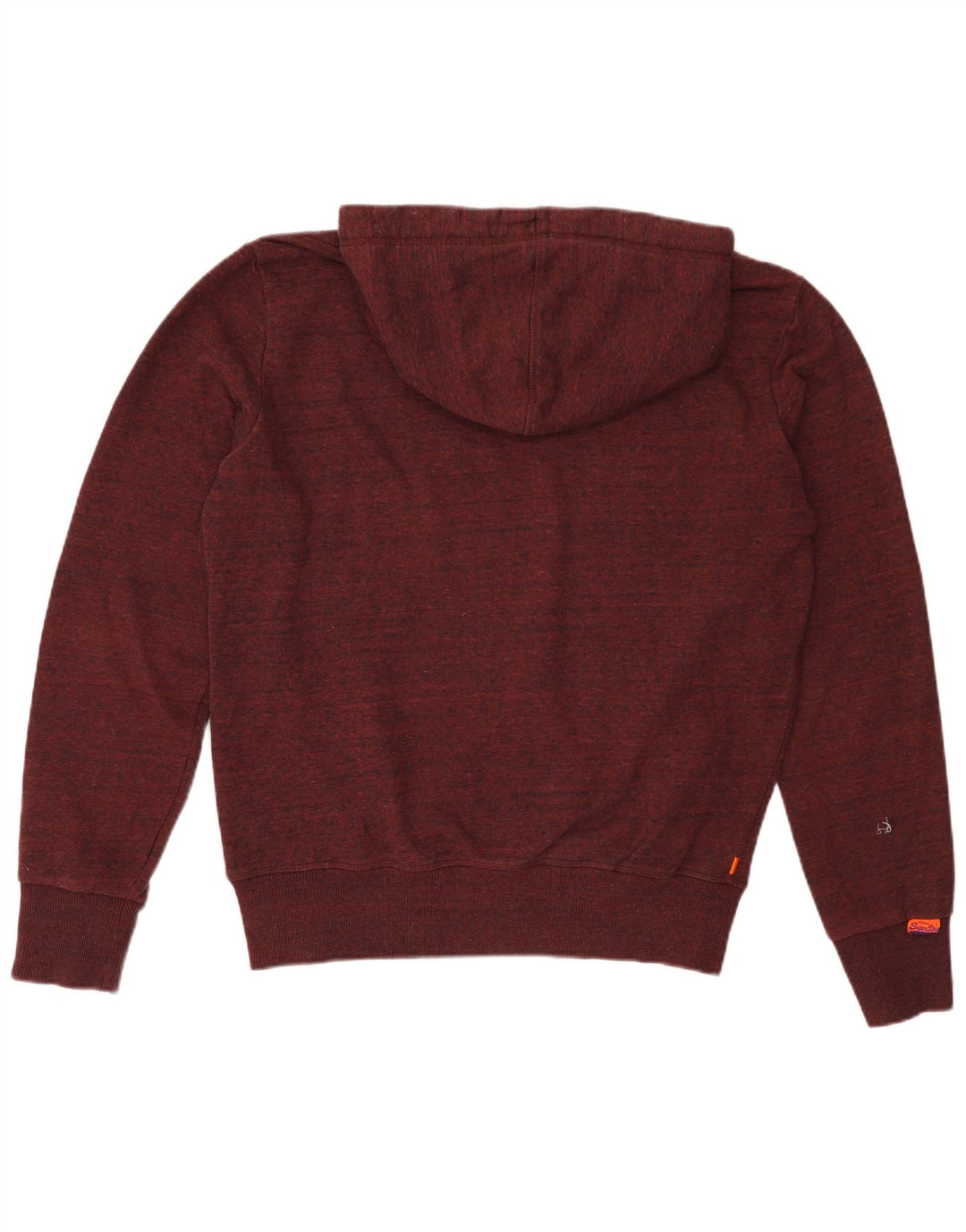 Superdry Grafisk hættetrøje til mænd XL Burgundy Polyester