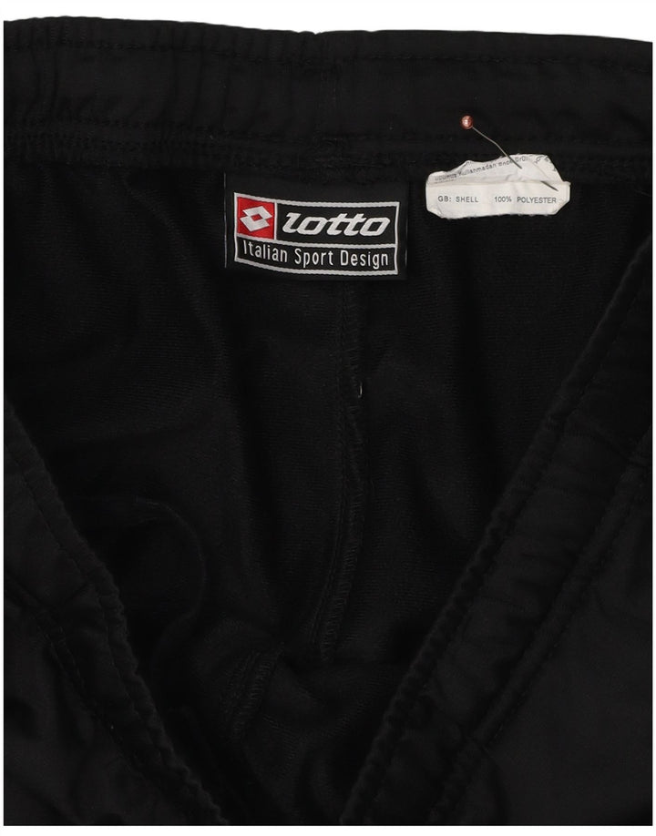 Lotto Herre grafisk træningsdragt Bukser Medium Sort Colourblock Polyester